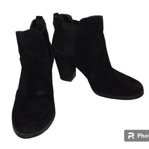 Koolaburra By Ugg Black Suede Booties Size 7.5